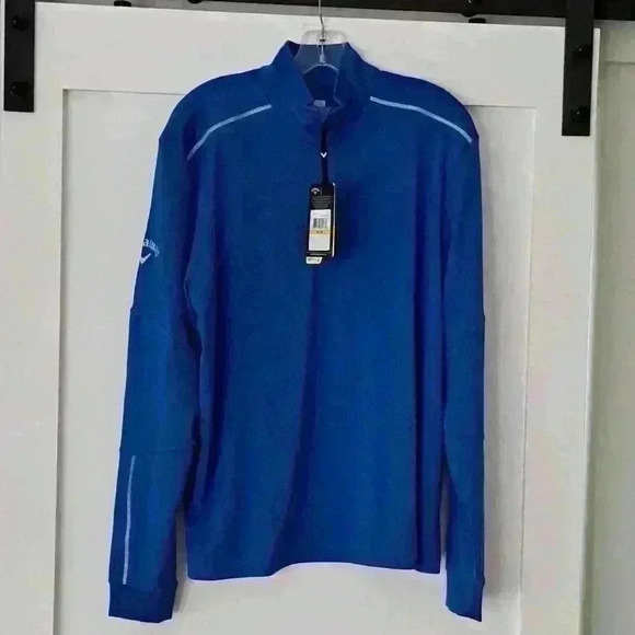 Callaway Golf 1/4 Zip Water Repellent Pullover - Size: M - Picture 2 of 9